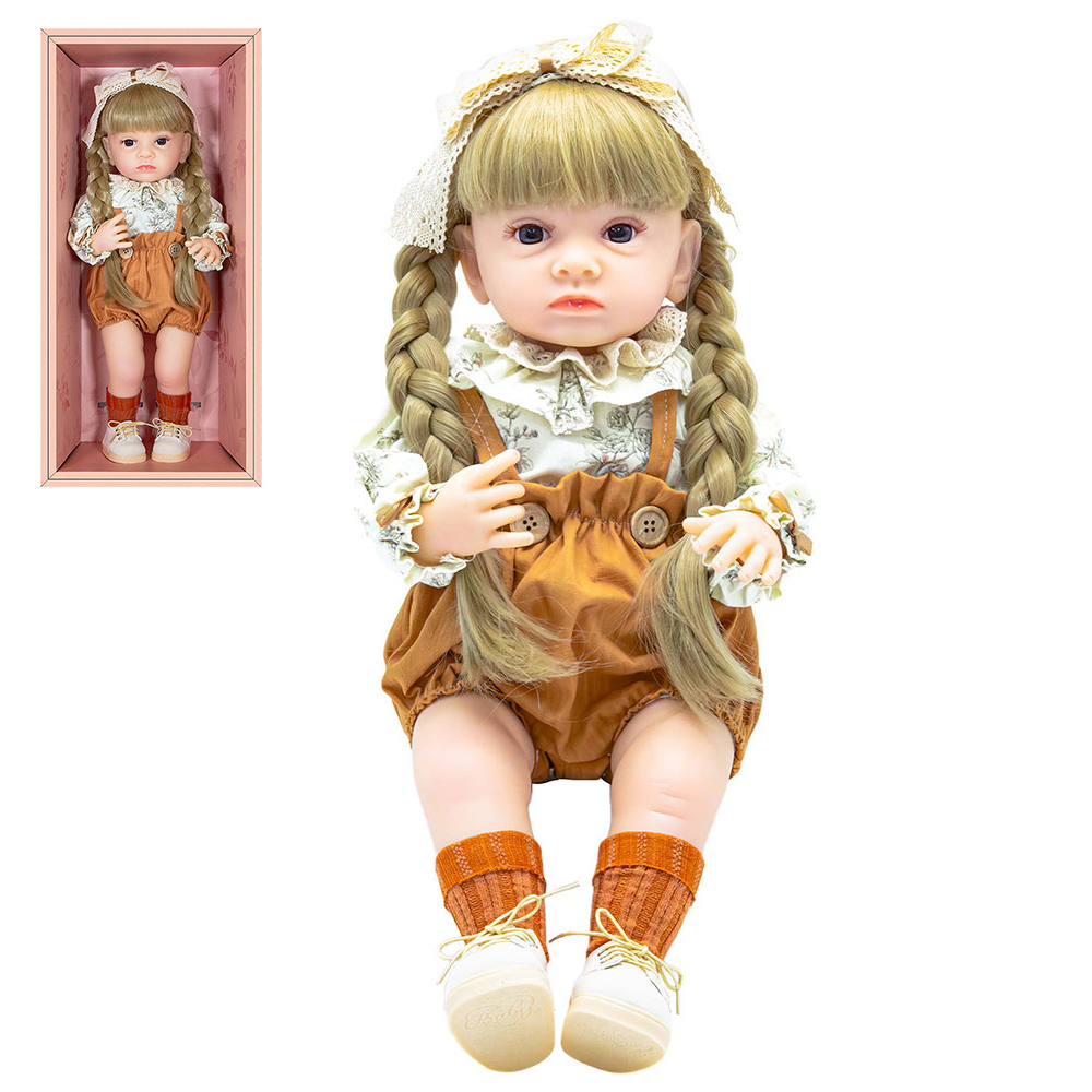 Realistic 3d Eye 22 Inches Baby Doll for Little Girl