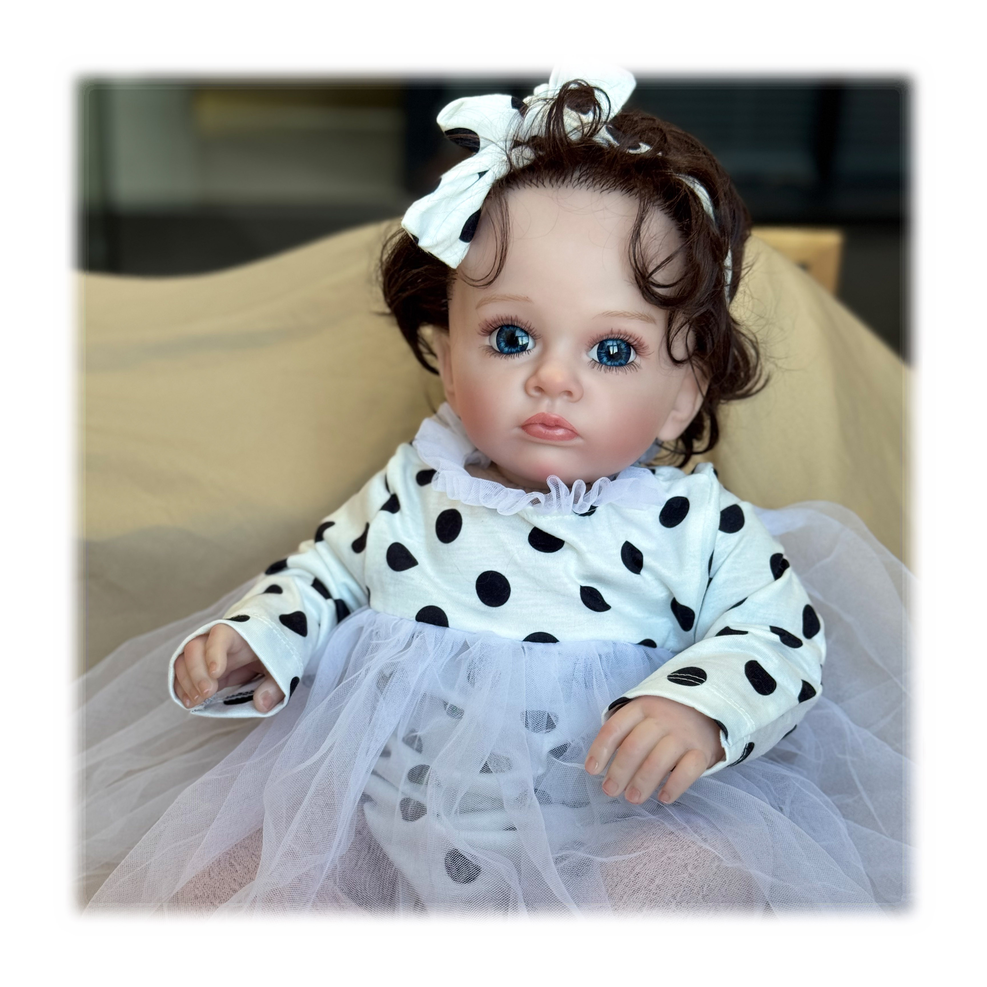 Munecas Plush Bassinet Mermaid Hobby Horse Girl Ball Pool Stuff African Bebe Reborn Silicone Baby Doll
